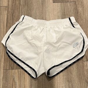 Nike Women's Air White Shorts with Black Accents